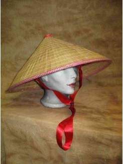 Chapeau Chinois rouge